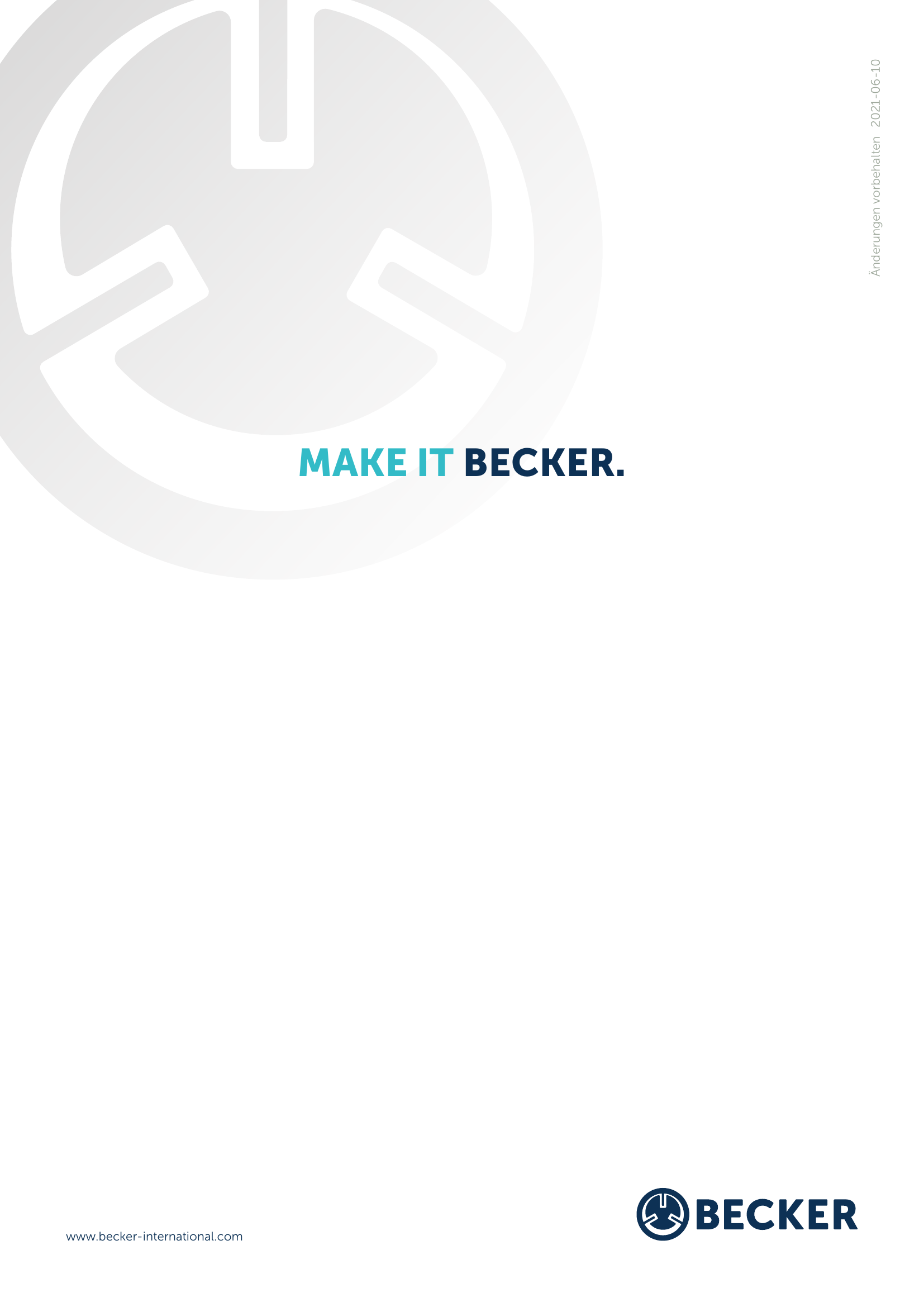 Becker VACS 0030.0020 VC+ – Kompakt-Vakuumanlage mit 2 Pumpen KVT 3.140/0-400