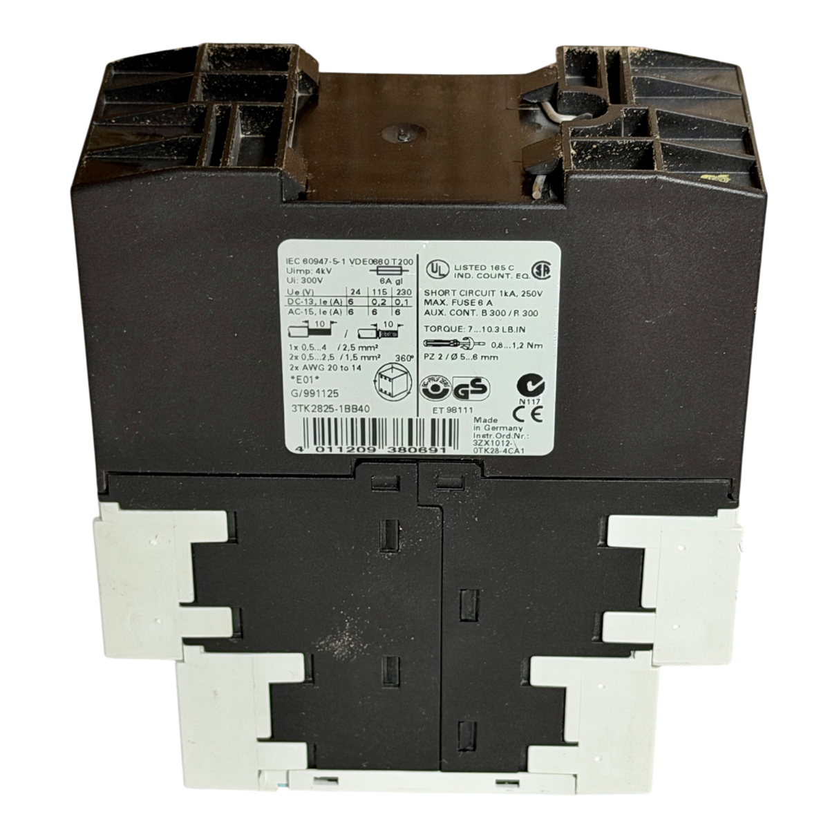 Siemens Siguard Sicherheitsrelais Art Nr 3TK2825 1BB40