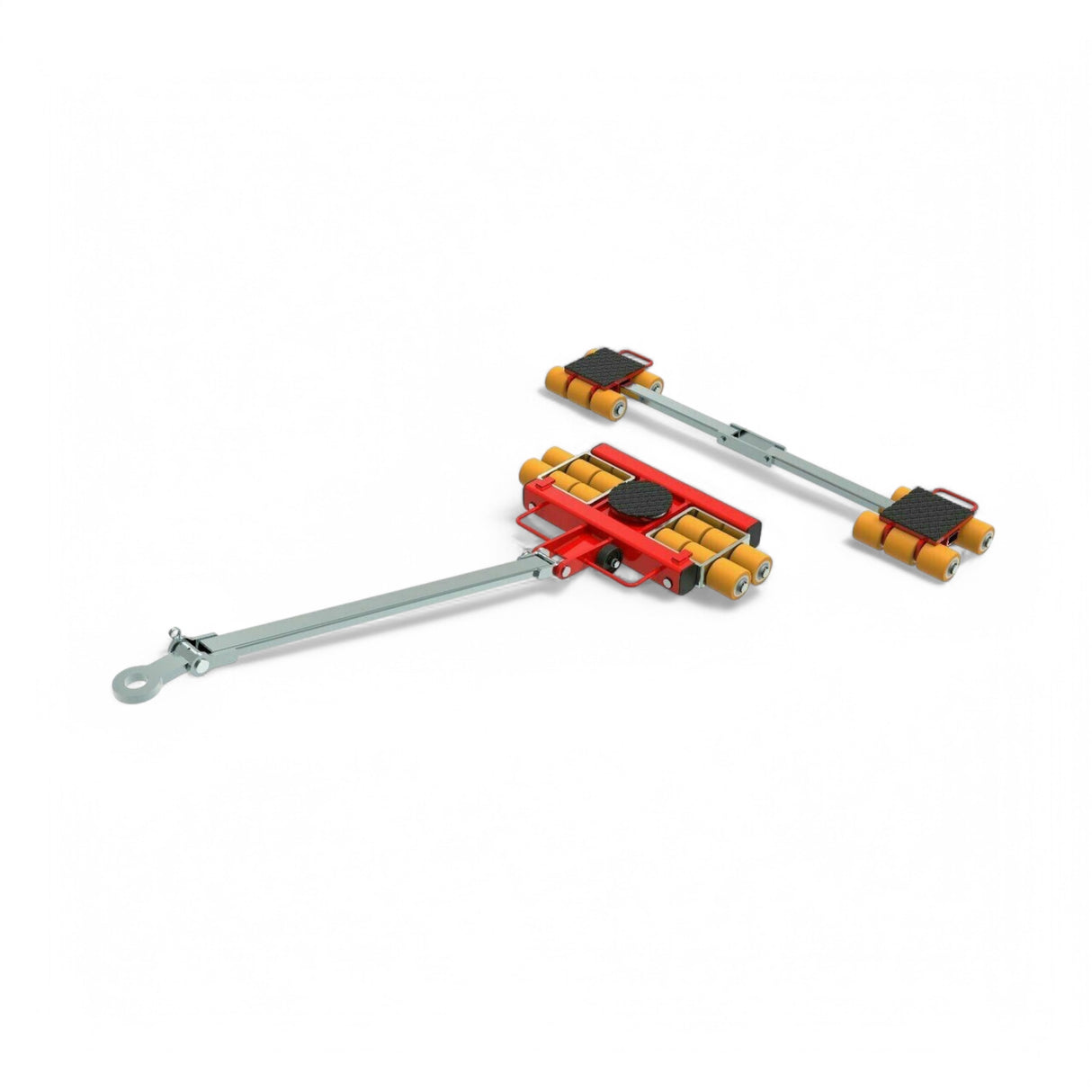 Transportfahrwerk Panzerrollen Set HTS ECO-Skate I 120L+S / 24t Traglast