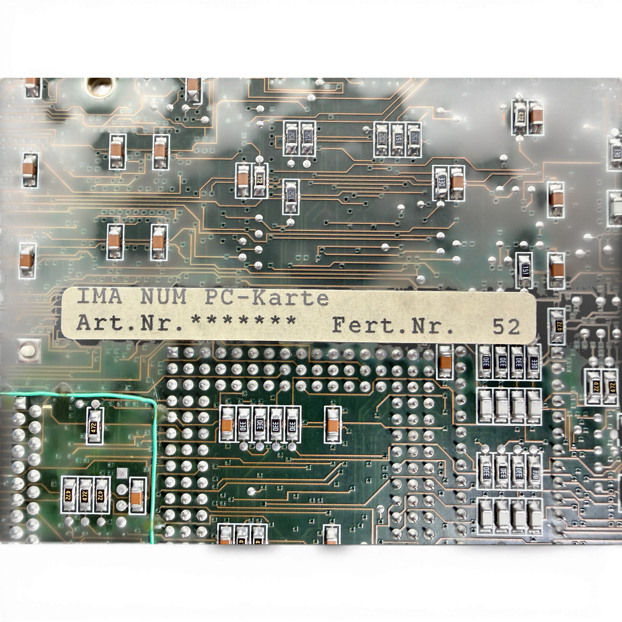 NUM 1060 Prozessor Karte Proc CN I O Karte | Art.-Nr. 0204203852C | Affaire 127013 | IMA 610 V CNC