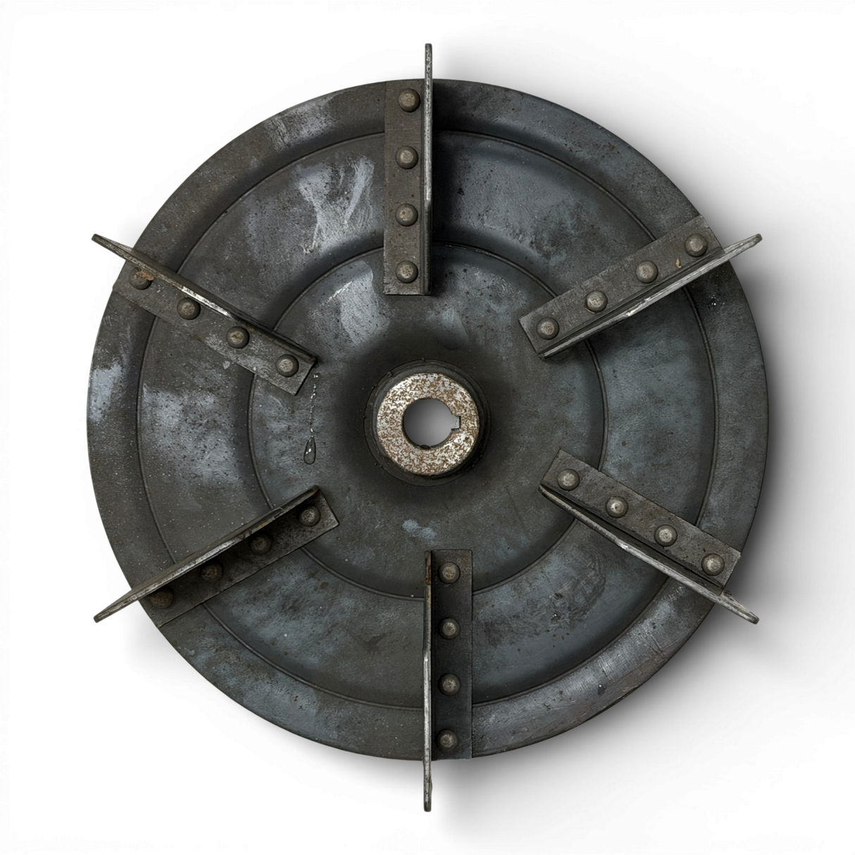 Stahl Laufrad Flügelrad Ø 300 mm Absaugung Transport Ventilator Art. Nr. 300101