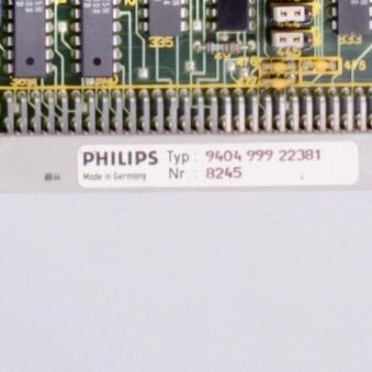 Philips Weggeberkarte 9404 9999 22381 Nr 8245 Krauss Maffei Battenfeld Philips Prozessorkarte