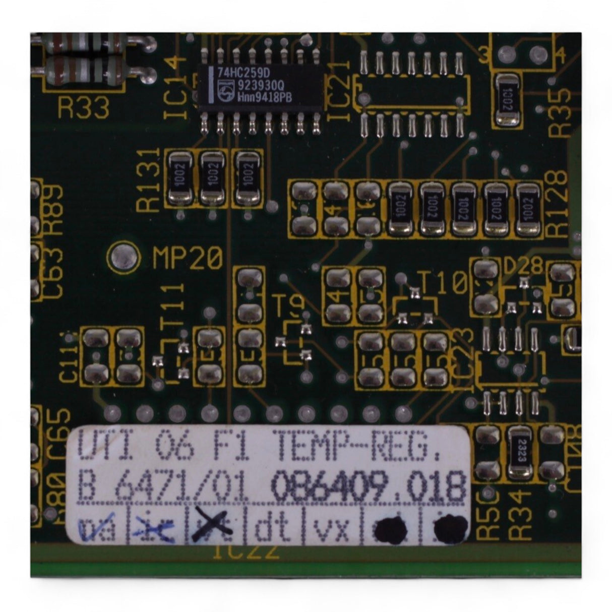 Bachmann Battenfeld Prozessorkarte Temperaturregler UTI06F1