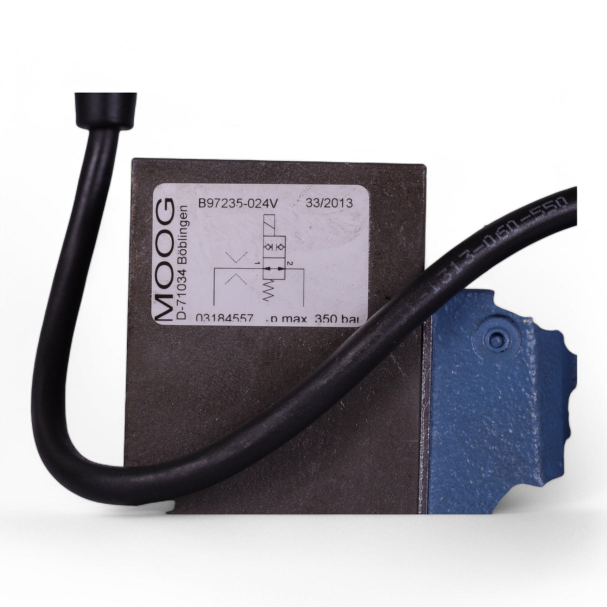 MOOG Servoventil D691Z4702G mit Vorsteuerstufe B97235-024V