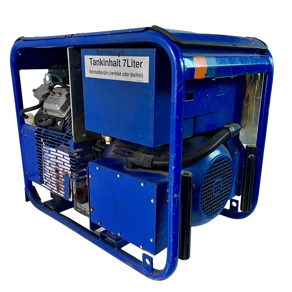 Kirsch Stromerzeuger Typ D(E) 5,5 BVF 5,5 kVA 400 V mit Briggs & Stratton Motor 7,8 kW – Ansicht 2
