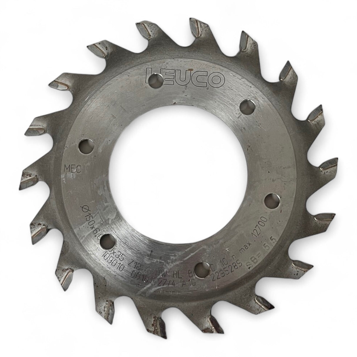 LEUCO Grooving Cutter HW HL MEC Ø150 x 6.6 x 35 Z18 – Item no. 2295289