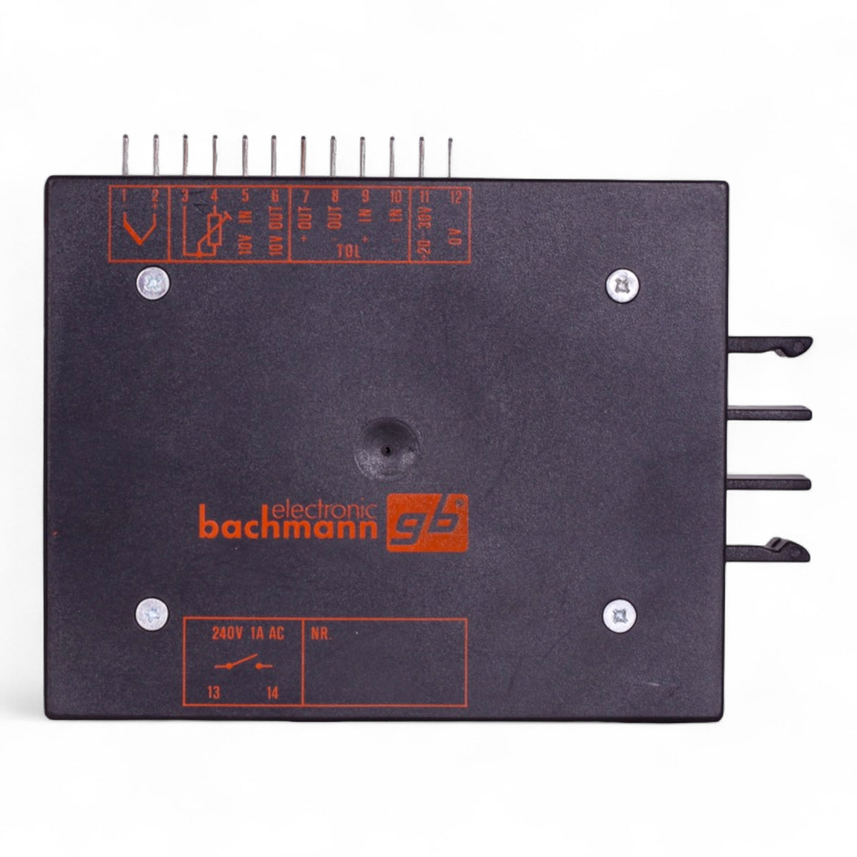 Bachmann TR200CR1 Temperaturregler Überwachungsmodul für Werkzeugmaschinen B2453/11