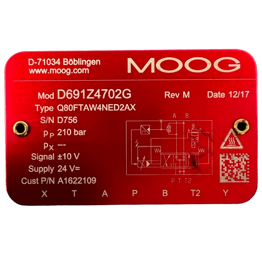 Moog MOOG D662Z4854B Proportionalventil Art.-Nr. 662485