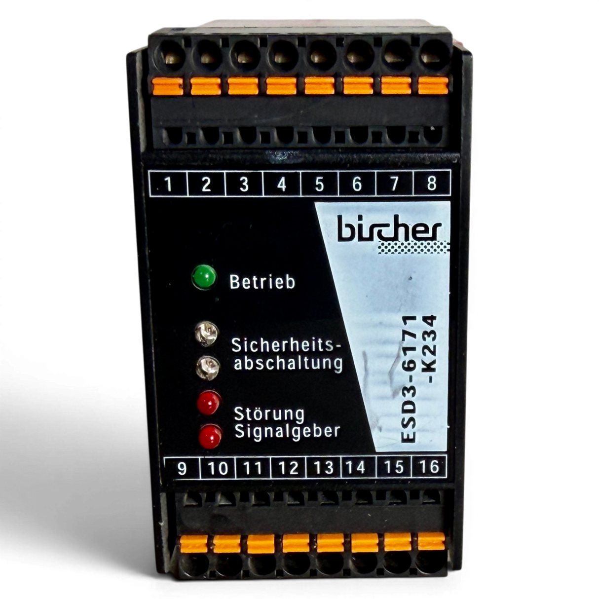 Bircher Reglomat Sicherheitsrelais ESD3-6171-K234 Art.-Nr. 6171-K234 HOMAG Nummer 4-008-32-0967
