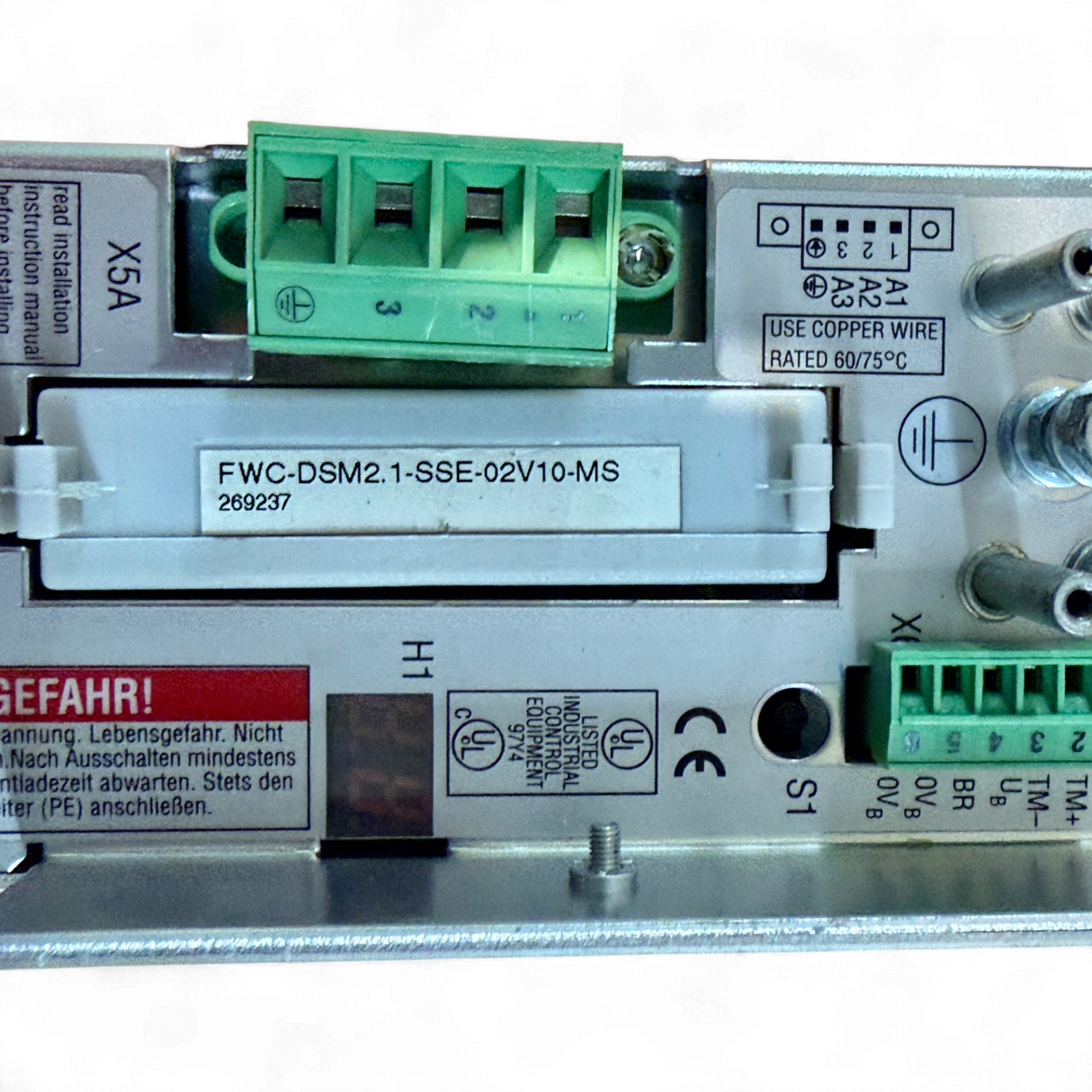 Bosch Rexroth Indramat Digital AC Servo Controller (Servo Drive) DDS03.1-W030-R Art.-Nr. DDS03.1-W030-R