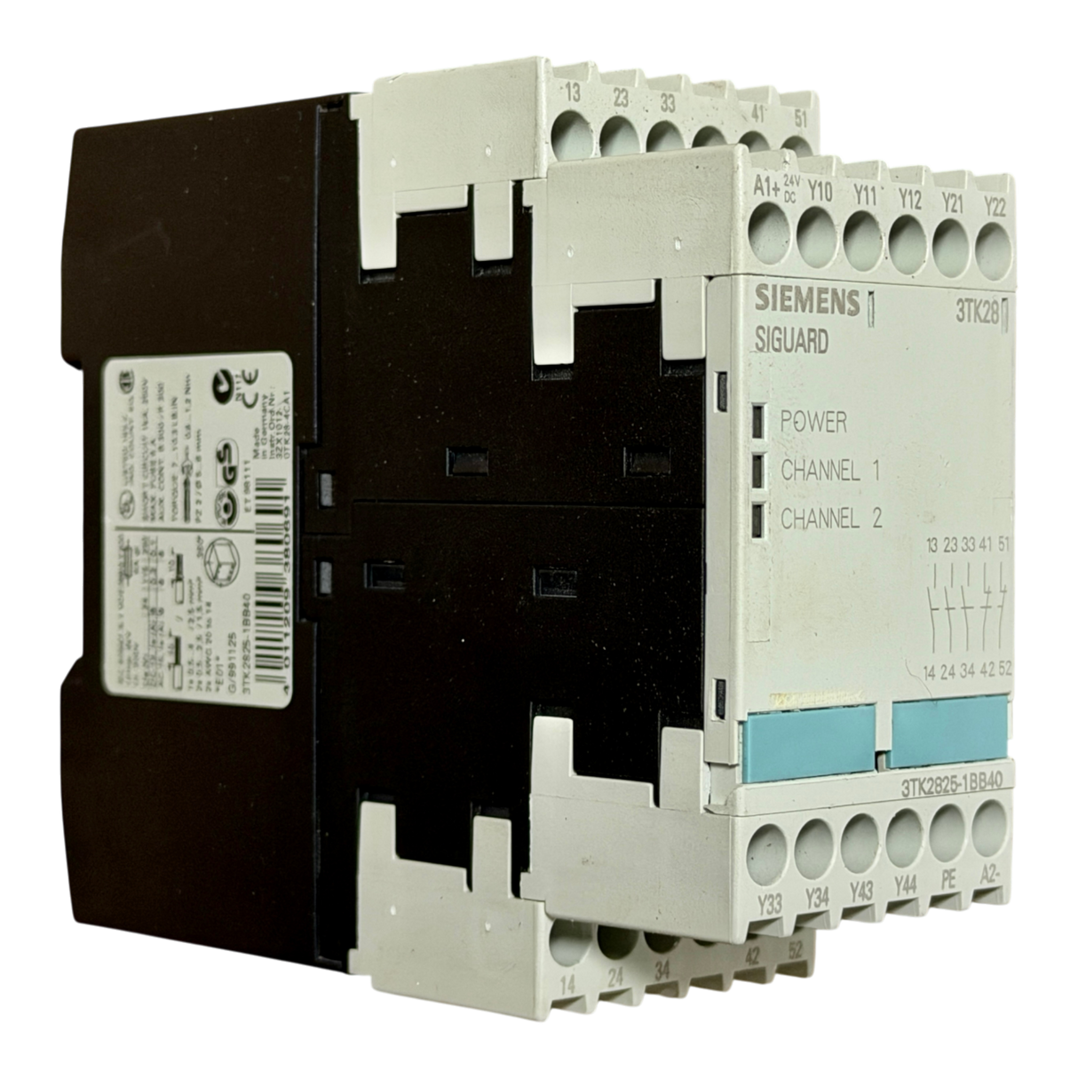 Siemens Siguard Sicherheitsrelais Art Nr 3TK2825 1BB40