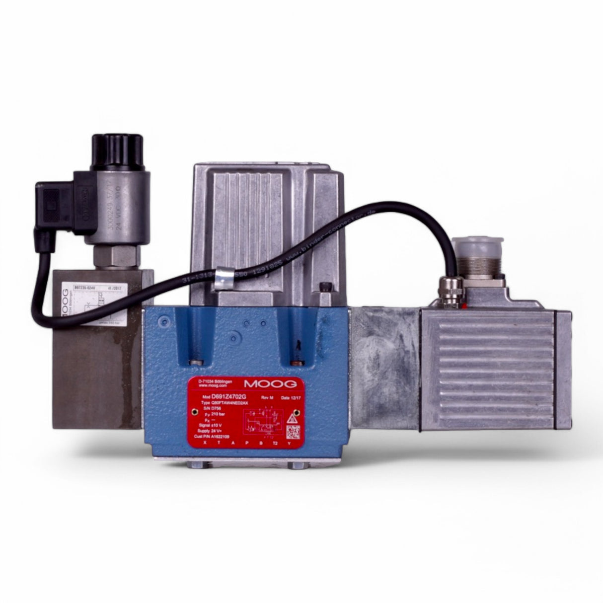 Moog D691Z4702G Proportionalventil typ Q80FTAW4NED2AX