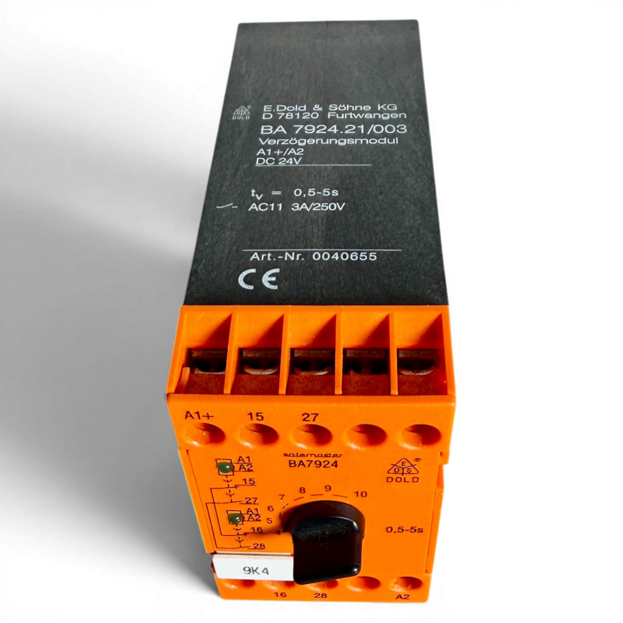 DOLD Safemaster Verzögerungsmodul BA 7924.21/003 Art.-Nr. 0040655