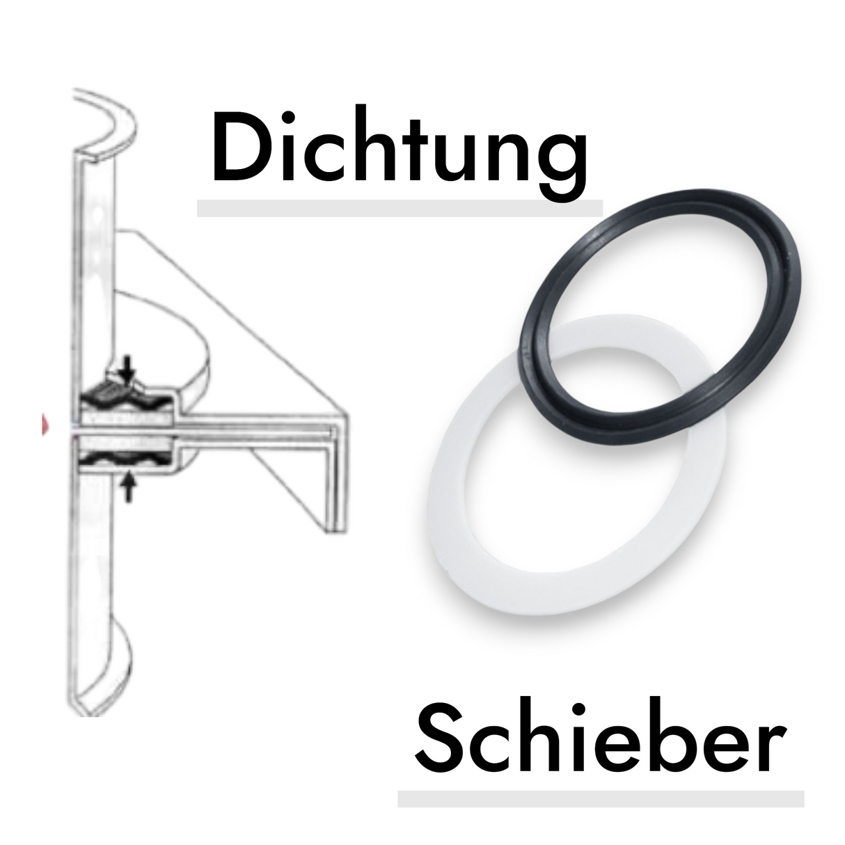 Schieber Pneumatikschieber explosionsgeschützt (EX NW 24V DC) ATEX