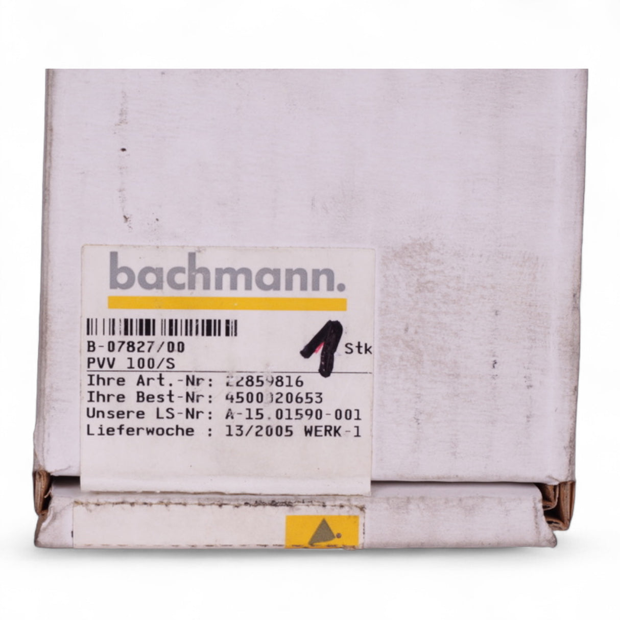 Bachmann Battenfeld PVV100 SB-07827/ Ventilsteuerung Valve Control