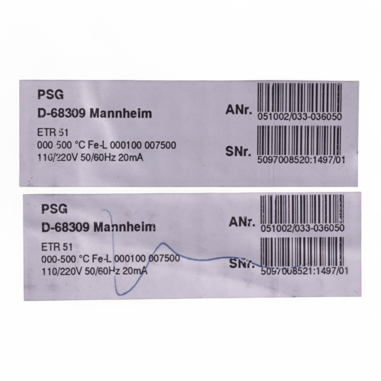 PSG 68309 Mannheim ETR 51 Nr. 051002/036050