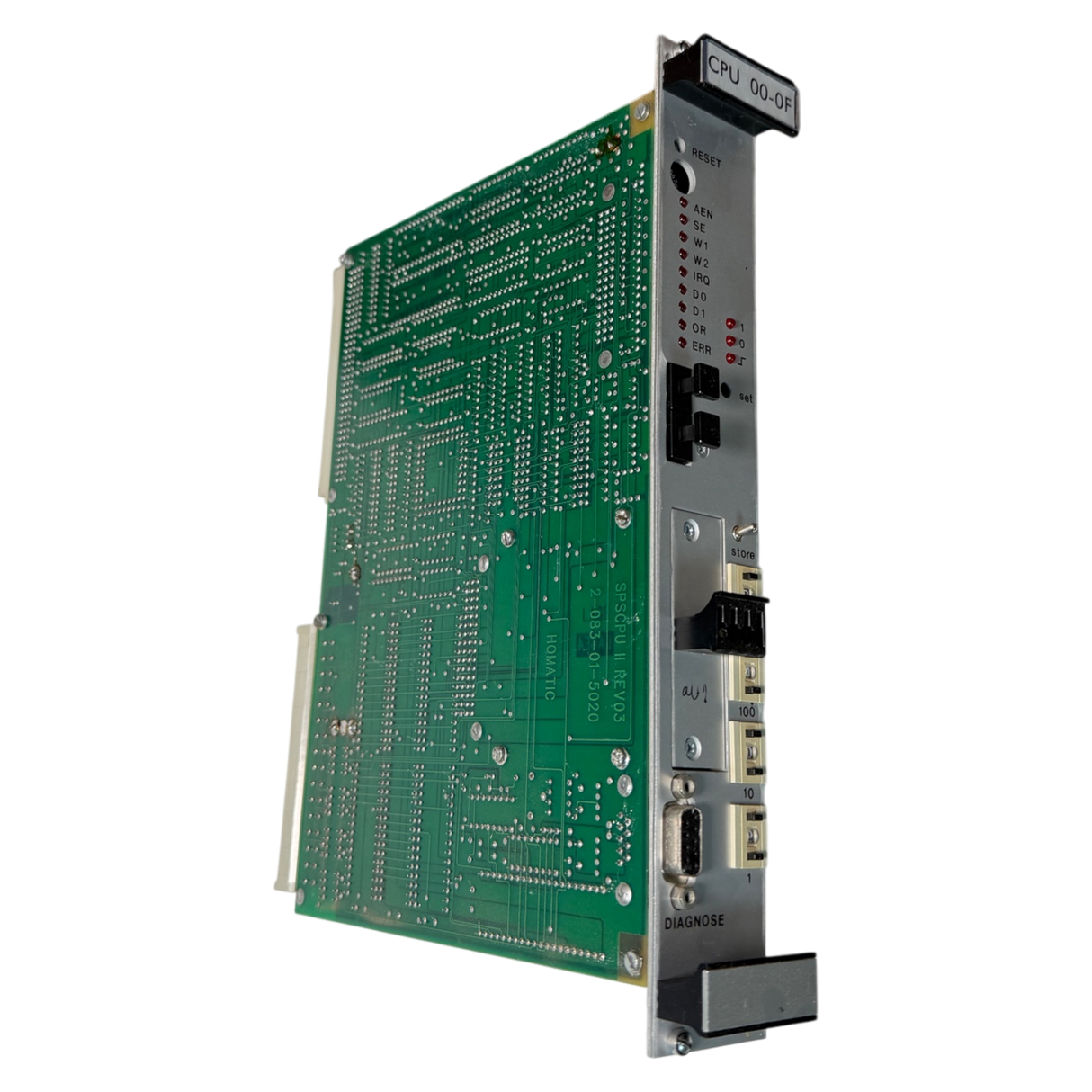 HOMAG Achskarte CPU HC020 SPS II 16 MHz 128K PR.WALZE Rev.3 Art.-Nr. 2-083-01-5060