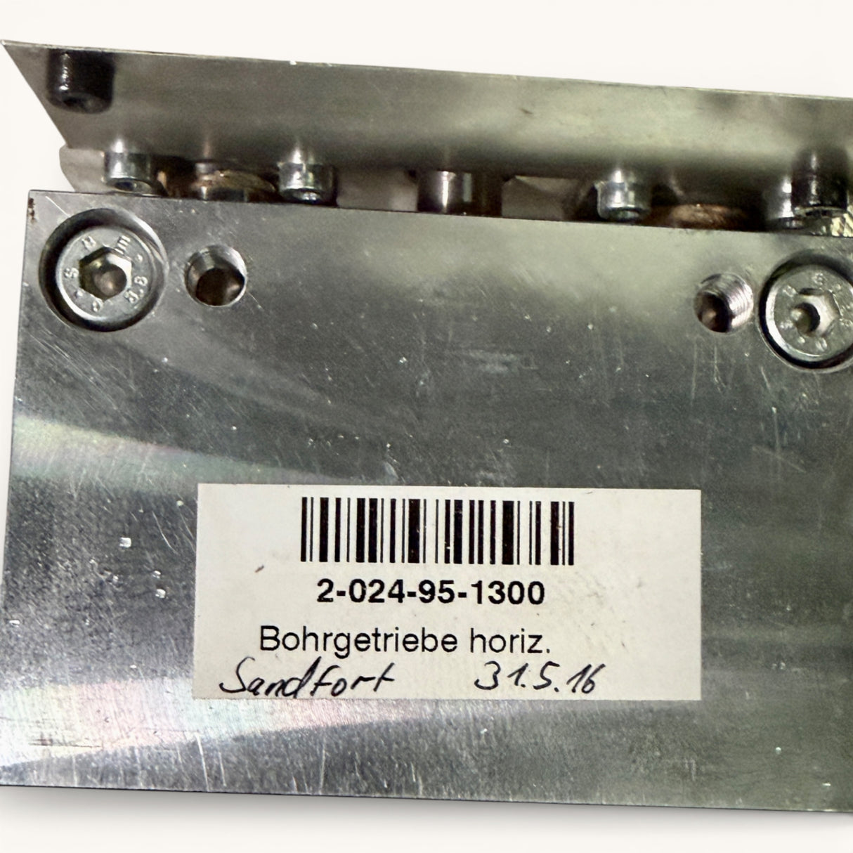 HOMAG Bohrgetriebe Motor Bohraggregat BAZ BOF 11 + 1 + 1 spindelig Art.-Nr. 1-024-95-2081 / Art.-Nr. 2-024-95-1330 – WEEKE BP 155