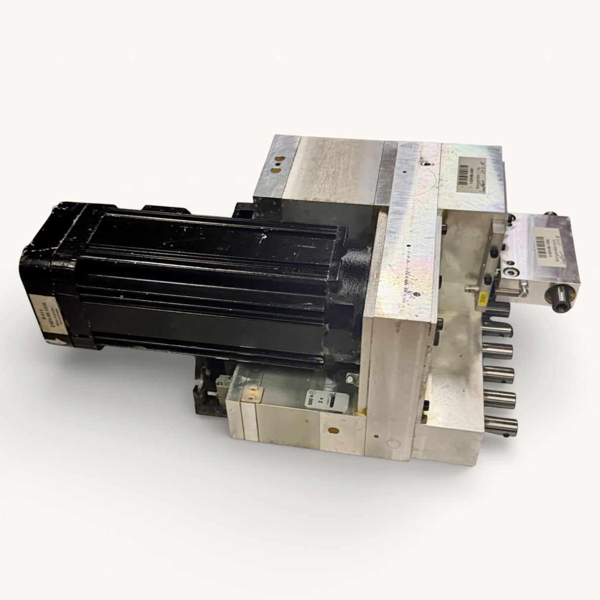 HOMAG Bohrgetriebe Motor Bohraggregat BAZ BOF 11 + 1 + 1 spindelig Art.-Nr. 1-024-95-2081 / Art.-Nr. 2-024-95-1330 – WEEKE BP 155