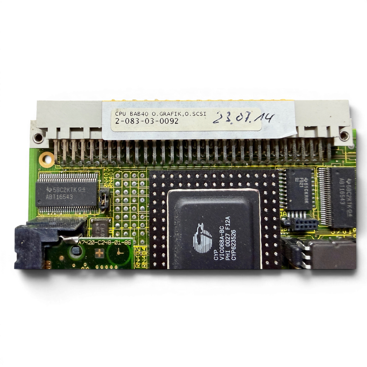 HOMAG CPU Steuerkarte BAB40 Art.-Nr. 2-083-03-0092 2083030092 inkl. Speichermodul 4-086-06-0463 4086060463