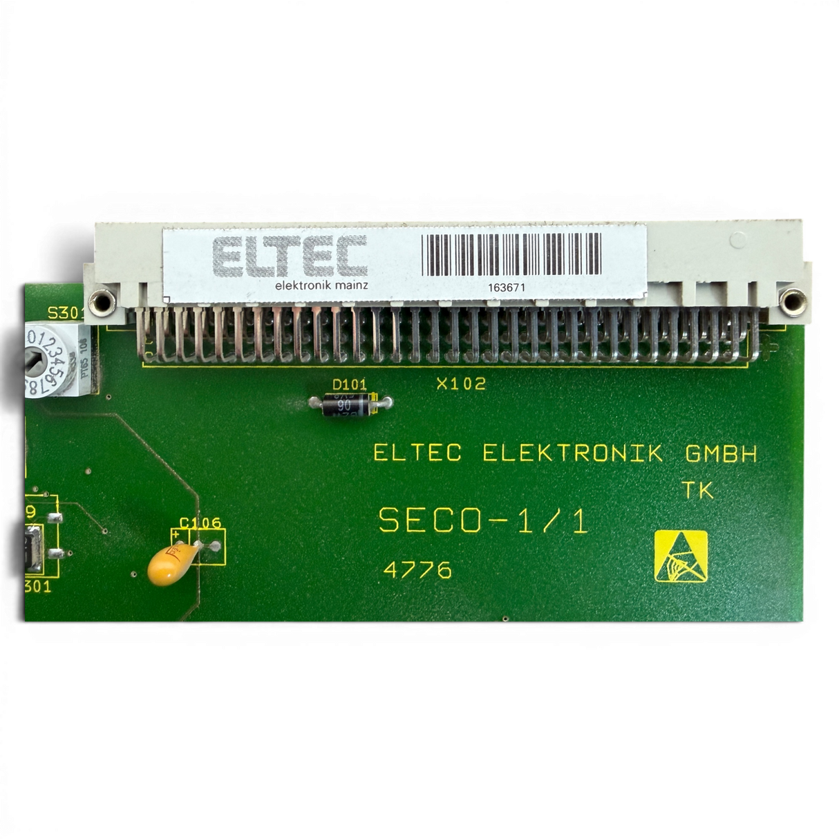 HOMAG ELTEC SECO 6xRS232 VME-BUS IO Karte 2-083-03-0202 für HOMAG BAZ BOF 32 41