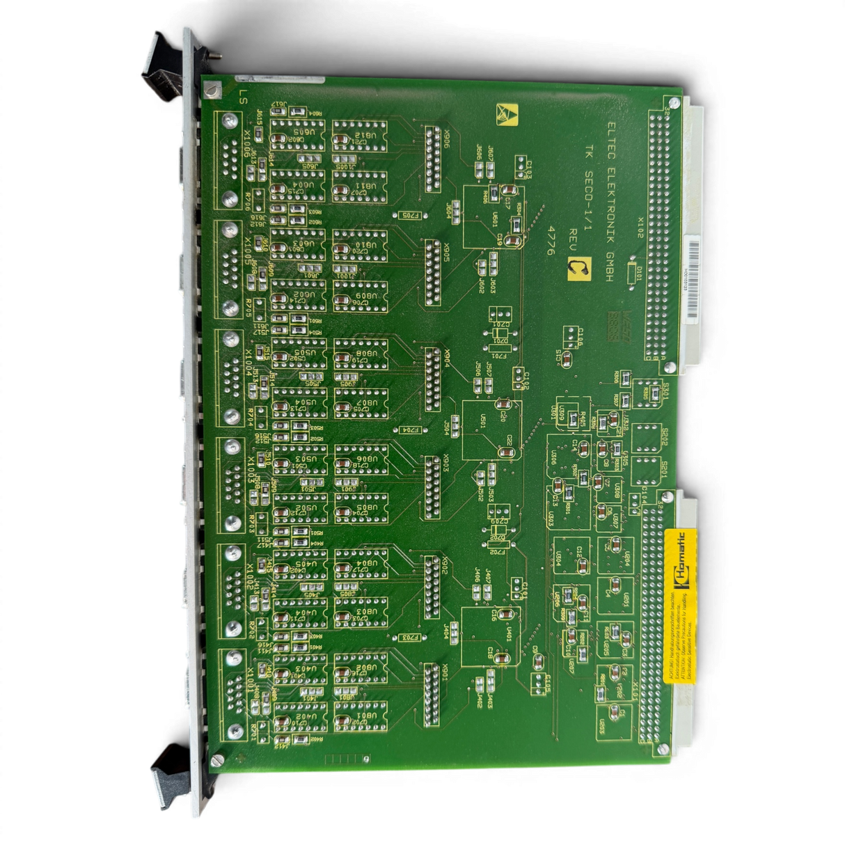HOMAG ELTEC SECO 6xRS232 VME-BUS IO Karte 2-083-03-0202 für HOMAG BAZ BOF 32 41