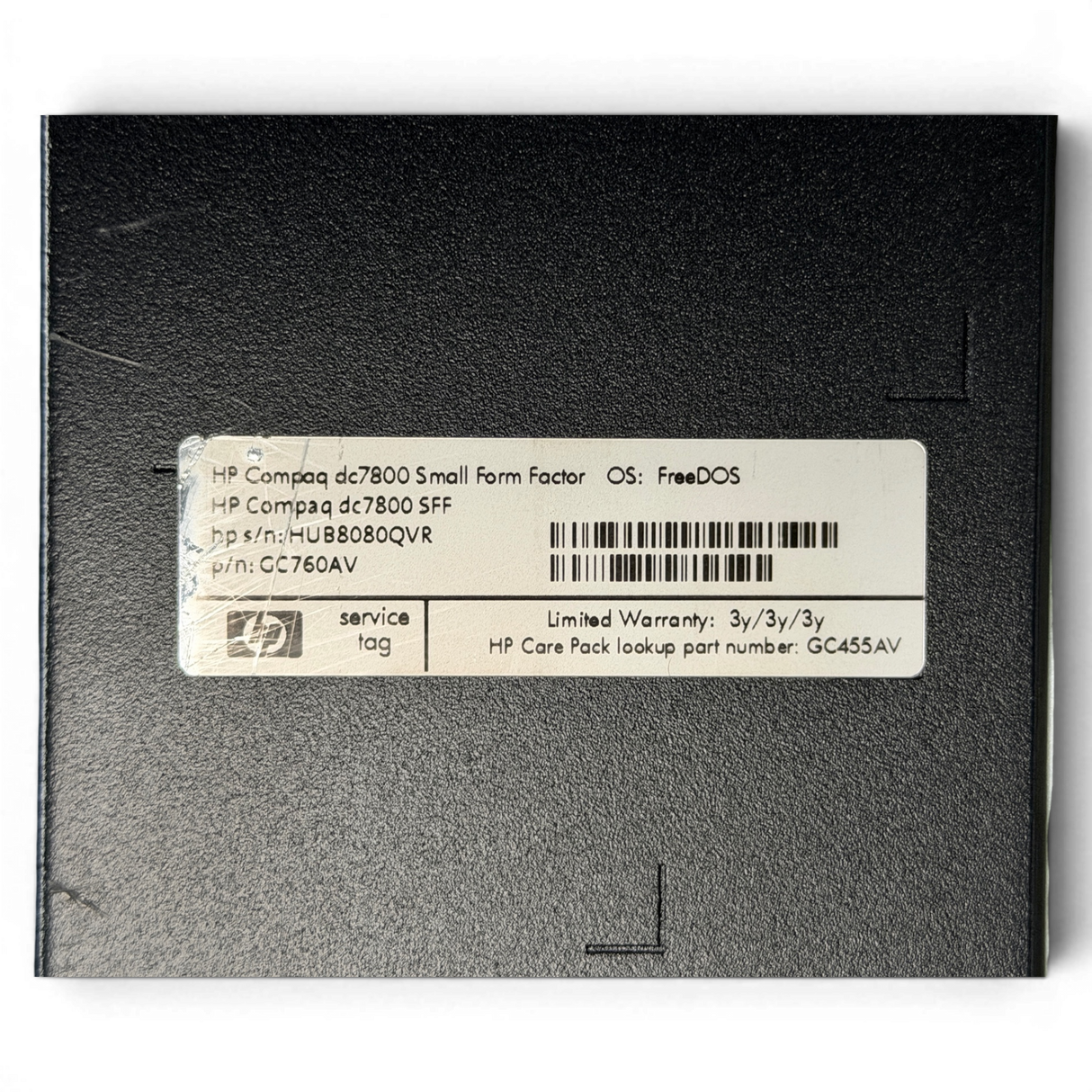 IMA A 610/2H Steuerungsrechner IMAWOP 6.0 HP Compaq dc7800 SFF Industrie PC Art.-Nr. HUB8080QVS
