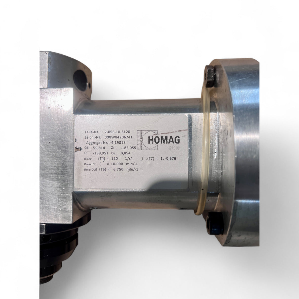 Adapteraggregat HOMAG/WEEKE/BENZ Säge Wechselaggregat High Performance kurz 2-056-10-3120