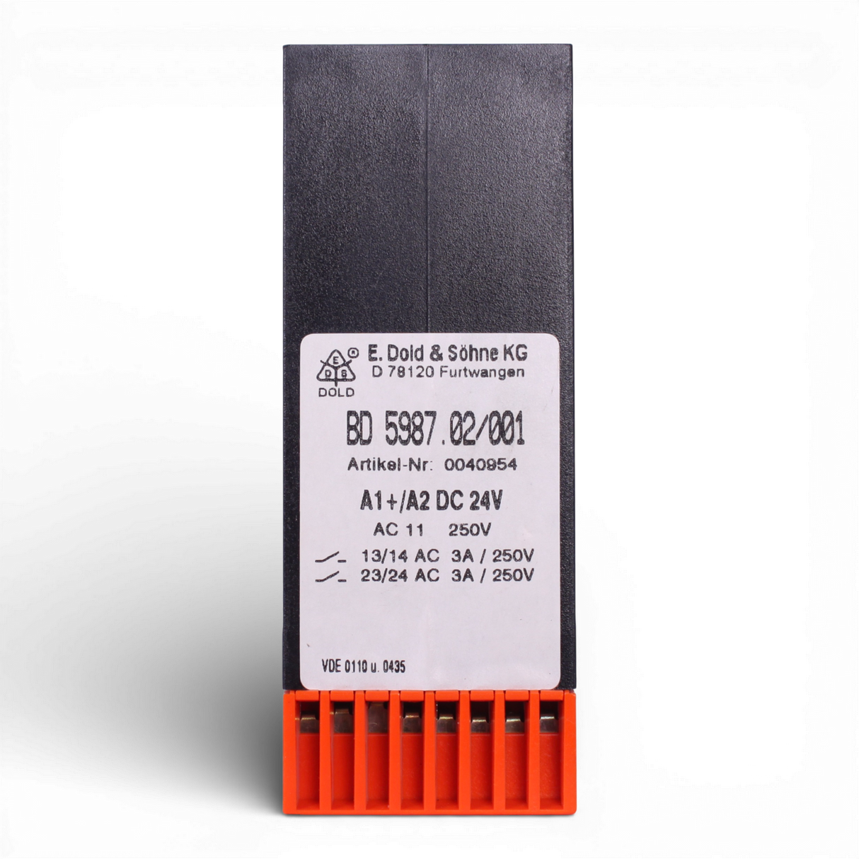 Dold BD 5987, 2-Kanal Sicherheitsrelais, 230 VAC, 2 x Sicherheitskontakte