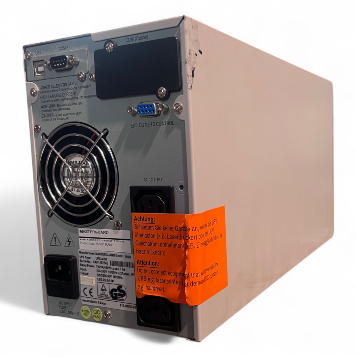 HOMAG MASTERGUARD UPS Modul A700 mit 700 VA Ausgangsleistung