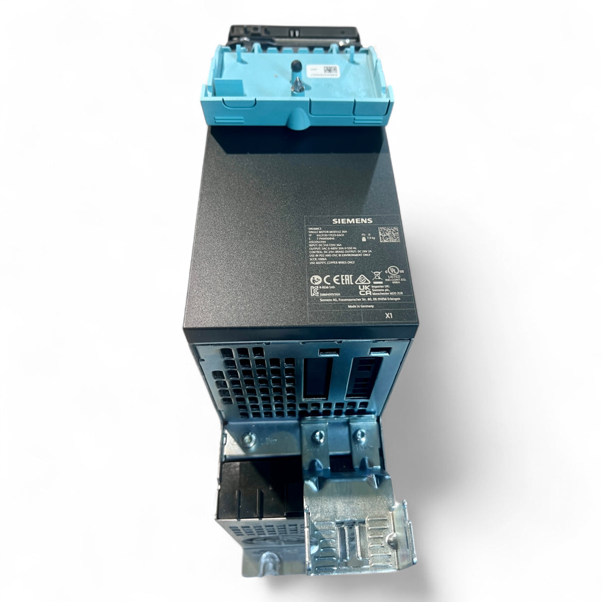 SIEMENS SINAMICS SINGLE MOTOR MODULE 30A ESL3120-ITE23-OACO HOMAG BOF BAZ