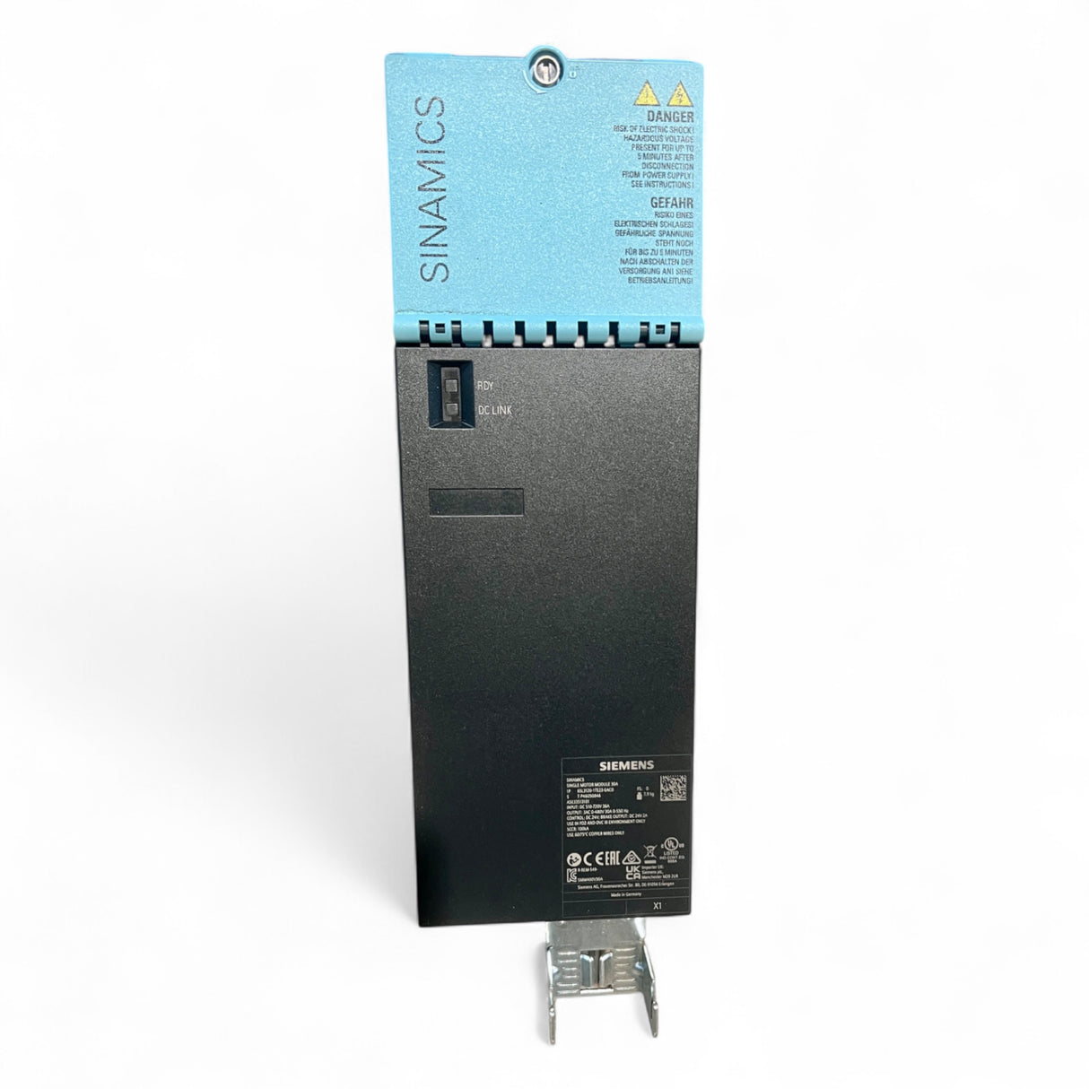 SIEMENS SINAMICS SINGLE MOTOR MODULE 30A ESL3120-ITE23-OACO HOMAG BOF BAZ