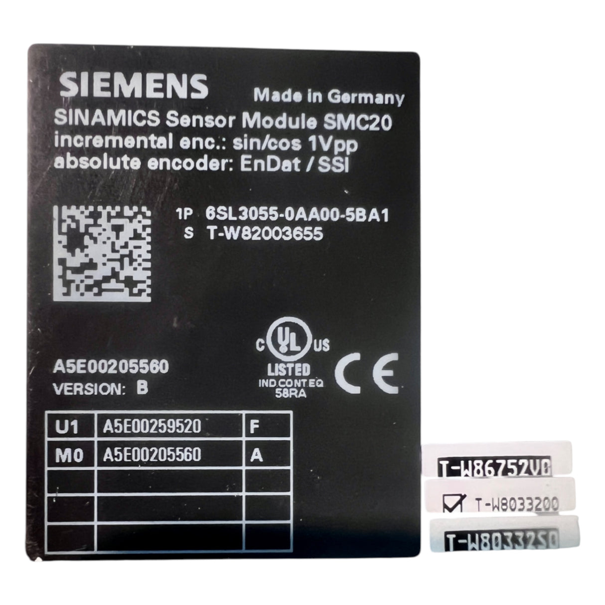 SIEMENS SINAMICS Sensor Module SMC 20 – 6SL3055-0AA00-5BA1 (Version B) HOMAG BOF 211