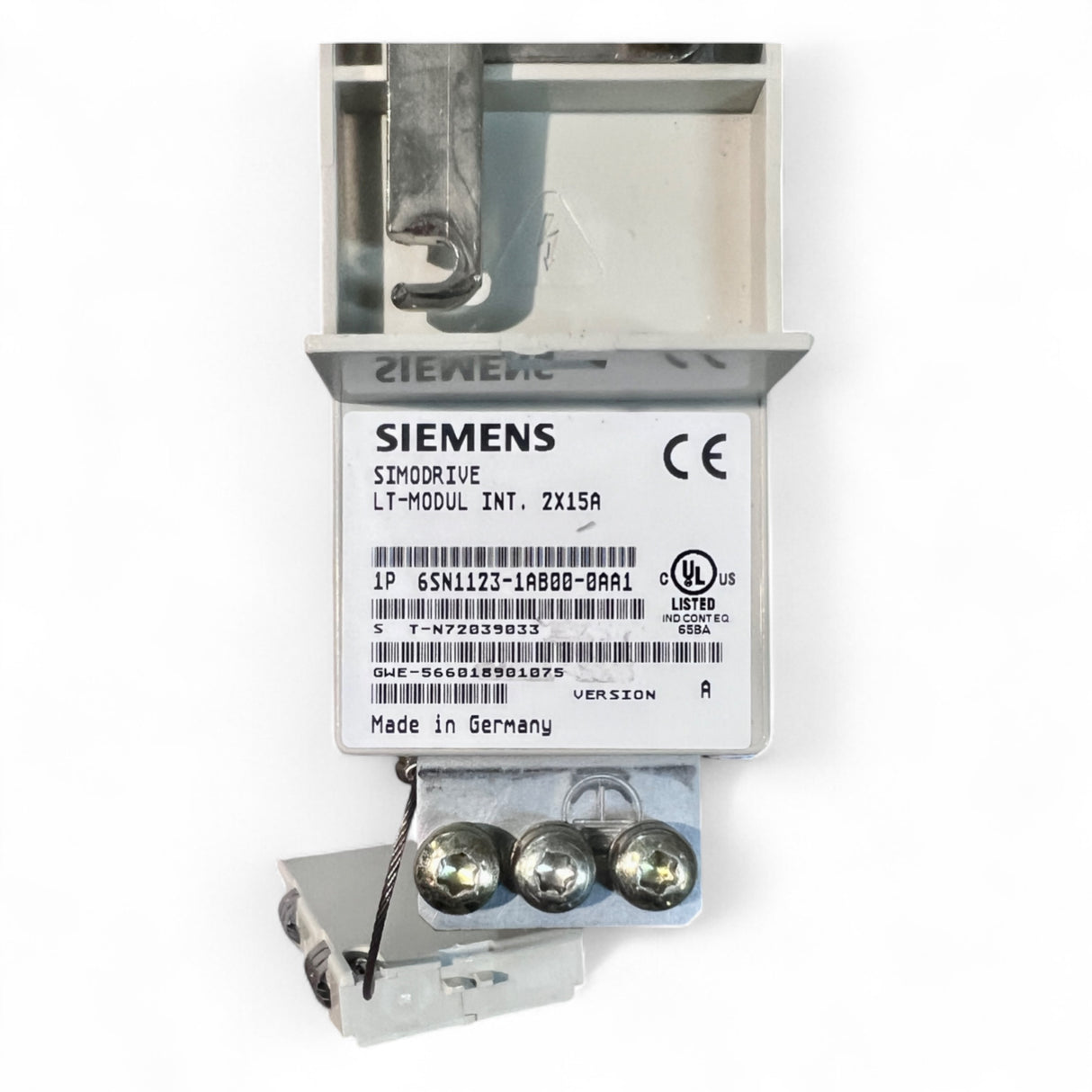 Siemens Simodrive 611 LT-Modul INT 2×15 A 6SN1123-1AB00-0AA1 Version A IMA 610 V