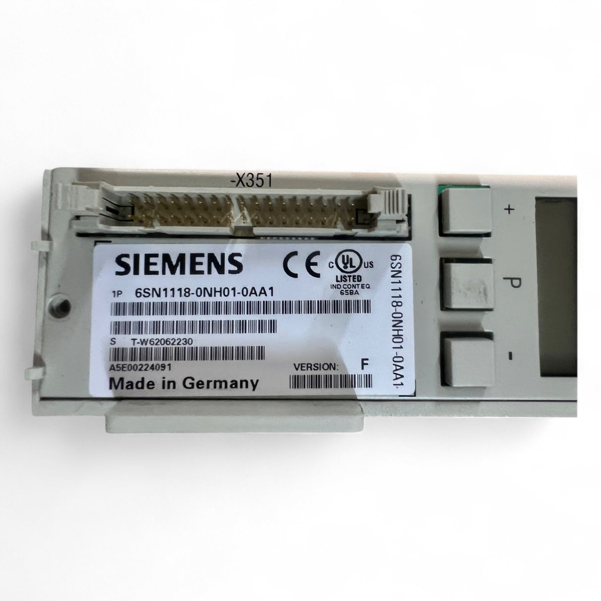 Siemens 6SN1118-0NH01-0AA1 Regelungsbaugruppe Version F IMA 610- 810 V