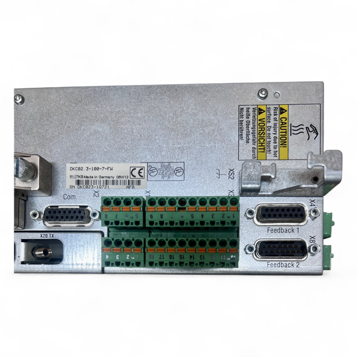Bosch Rexroth Indramat Servoregler DKC02.3-100-7-FW mit Firmware-Modul ESM02.3-FW und FWA-ECODR3-SMT-02VRS25583