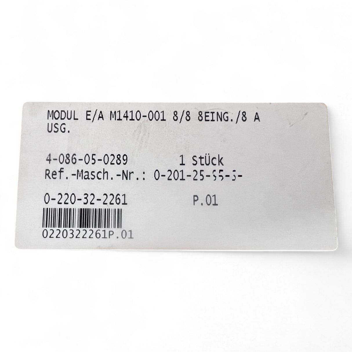 HOMAG Beckhoff Ein- und Ausgangsmodul M1410001 24V LWL 8E 8A Homag 4086050289 ProdID 0220322261