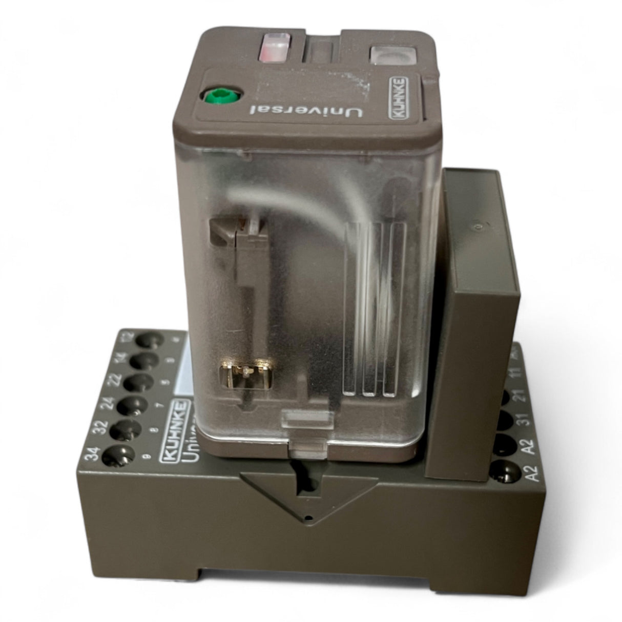 Kuhnke Relaismodul UF3G-24VDC N mit Sockel Z396 und Suppressormodul Z396.50 Art.-Nr. UF3G24VDCN-Z396-Z39650