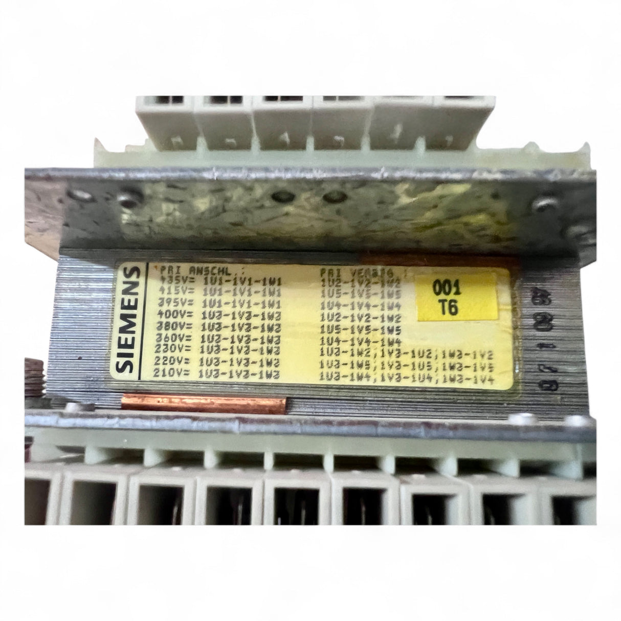Siemens transformer 4AP1795-8DA00-8Y power supply