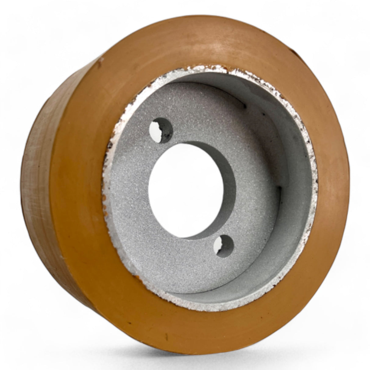 3 Stück - PUR Vorschubrolle 120 x 60 mm Polyurethan (PU R / PU) mit Stahlkern – Ø35 mm Bohrung – Teilkreis 8,5 x 48 – für Maggi, Haffner, HolzHer8