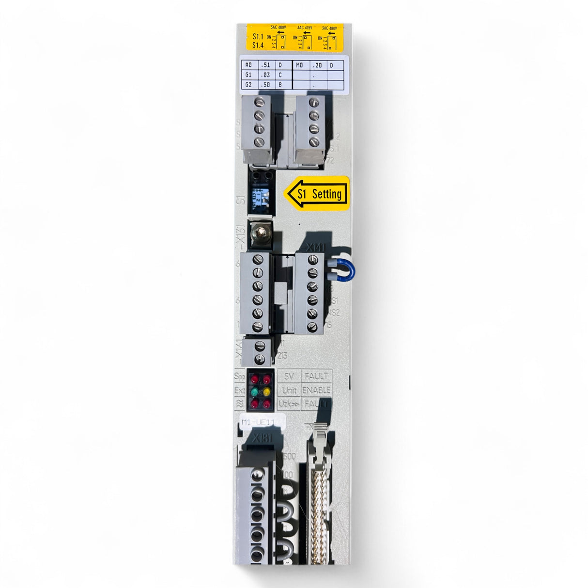 Siemens SIMODRIVE U/E-Modul INT-EXT 5/10 kW Art.-Nr. 6SN1146-1AB00-0BA1 z.B. für IMA Maschinen