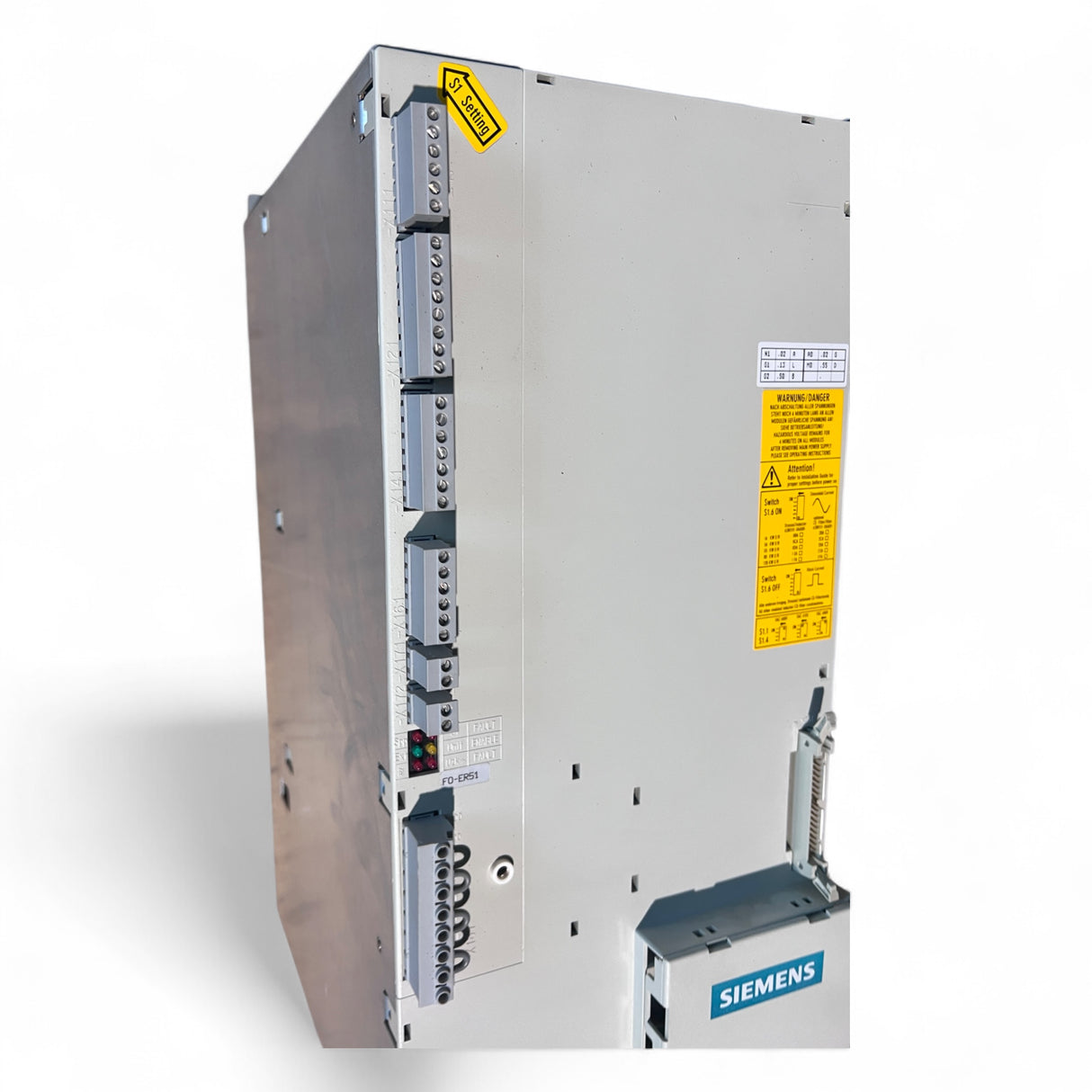 Siemens Simodrive 611 E/R-Modul INT. 36/47kW Art.-Nr. 6SN1145-1BA02-0CA1 z.B.für IMA Maschinen (Kopie)