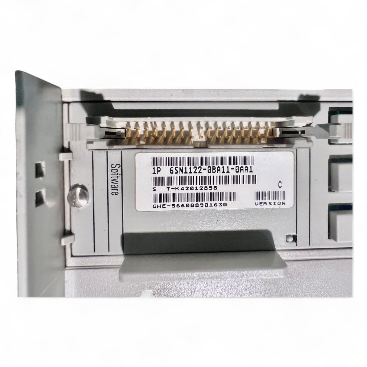 Siemens Simodrive LT-Modul INT. 80A 6SN1123-1AA00-0DA0 + Steuerungsmodul 6SN1122-0BA11-0AA1 z. B. IMA 810 V