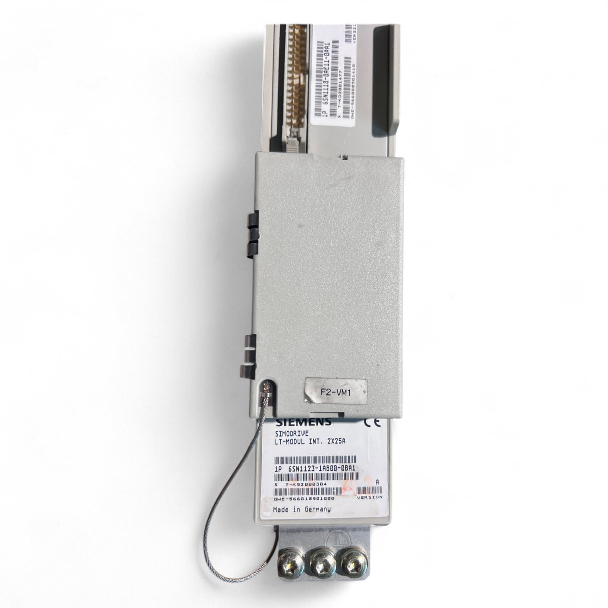 Siemens Simodrive LT-Modul INT. 2x25A Art.-Nr. 6SN1123-1AB00-0BA1 + Regelungseinschub Art.-Nr. 6SN1118-0AE11-0AA1 z. B. IMA 810 V
