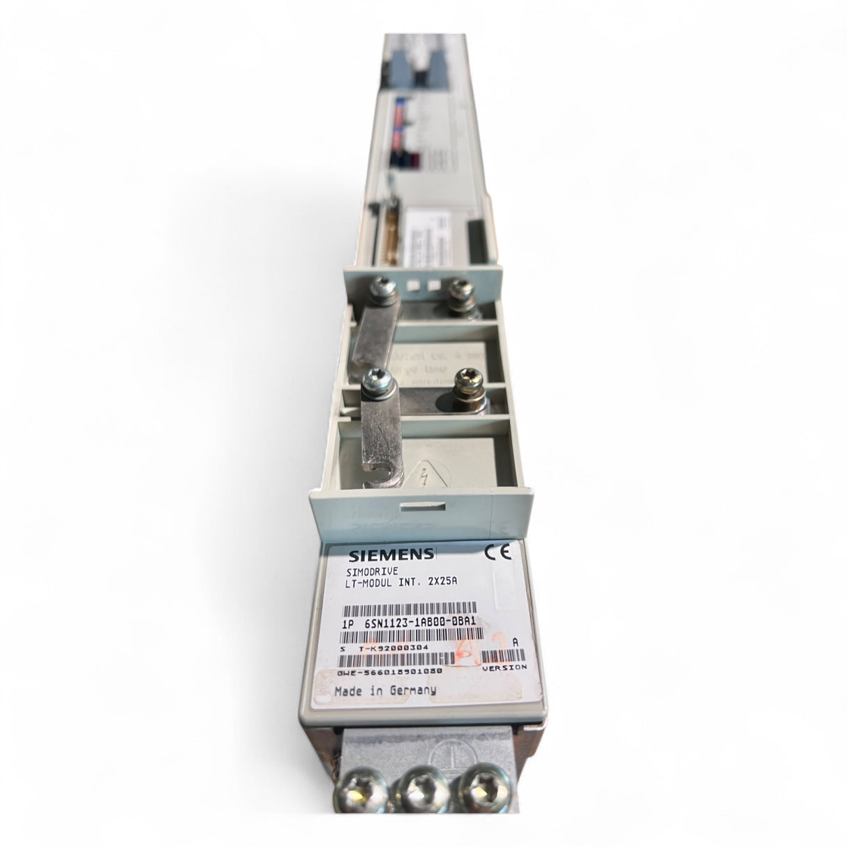 Siemens Simodrive LT-Modul INT. 2x25A Art.-Nr. 6SN1123-1AB00-0BA1 + Regelungseinschub Art.-Nr. 6SN1118-0AE11-0AA1 z. B. IMA 810 V