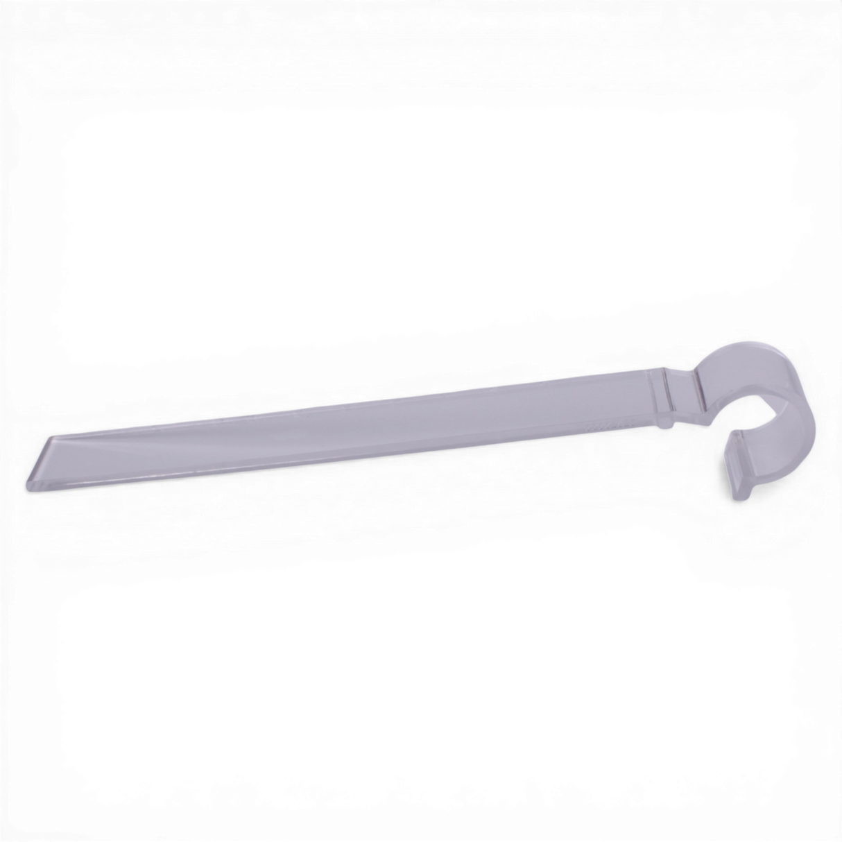 Dowel HOLZMA 1 piece 270 x 30 x 4.5 mm transparent similar 2-032-65-4050 HOMAG Sawteq Art. No. 301-2-032-65-4050
