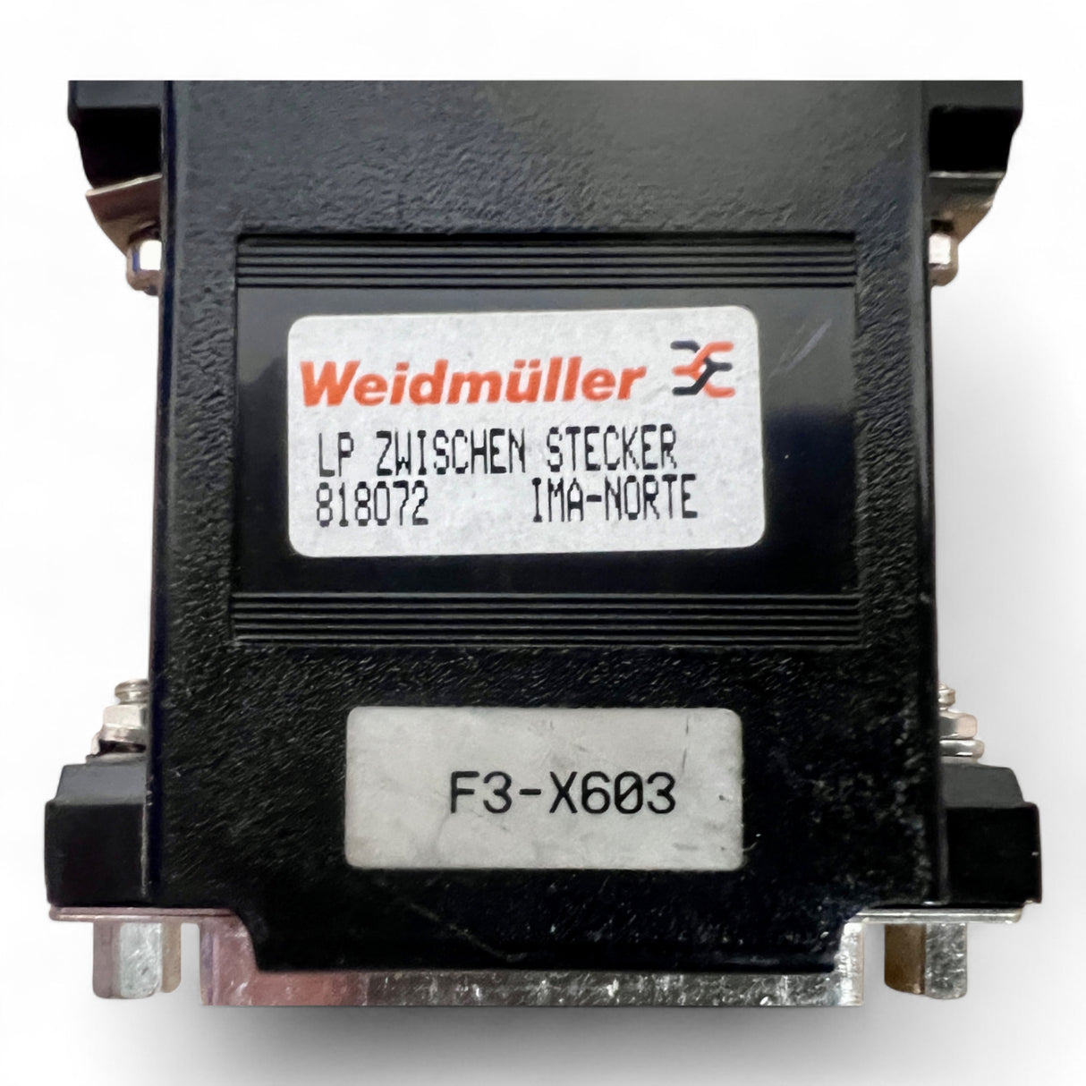 WEIDMÜLLER Weidmüller LP Zwischenstecker IMA-Norte Art.-Nr. 818072 passend für NUM 1060 Steuerung (IMA 810 V) Art.-Nr. 818072