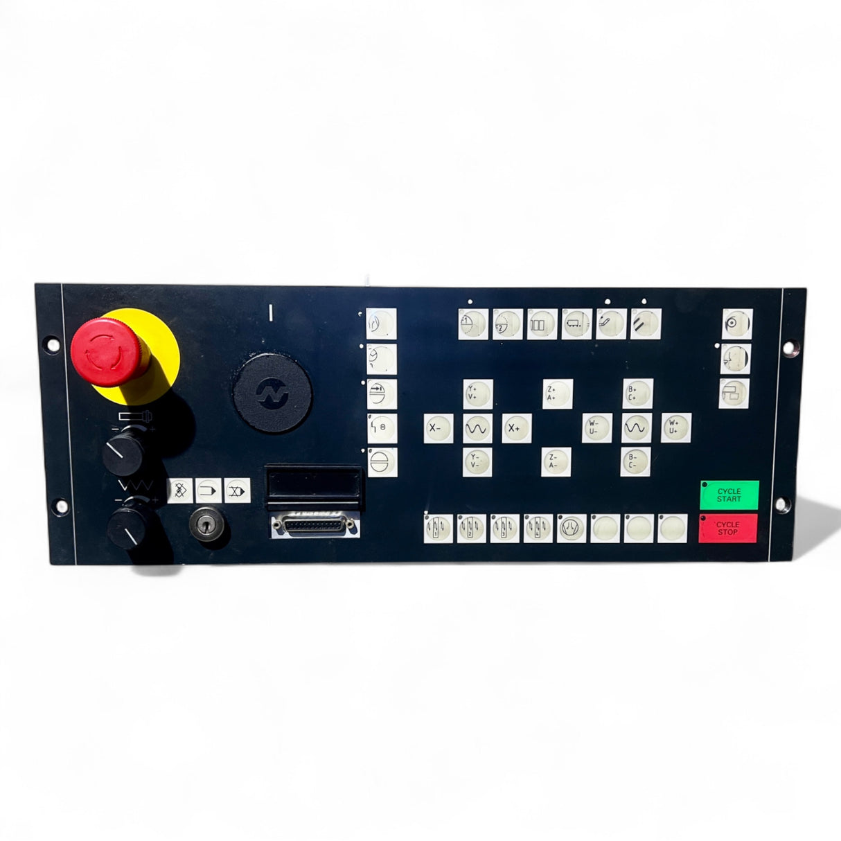 NUM 830M Operator Panel (Bedienfeld Kurzhubtastatur / Keyboard Panel) Original Ersatzteil für IMA CNC-Maschinen mit NUM 1060 Steuerung – Art.-Nr. 207202830M