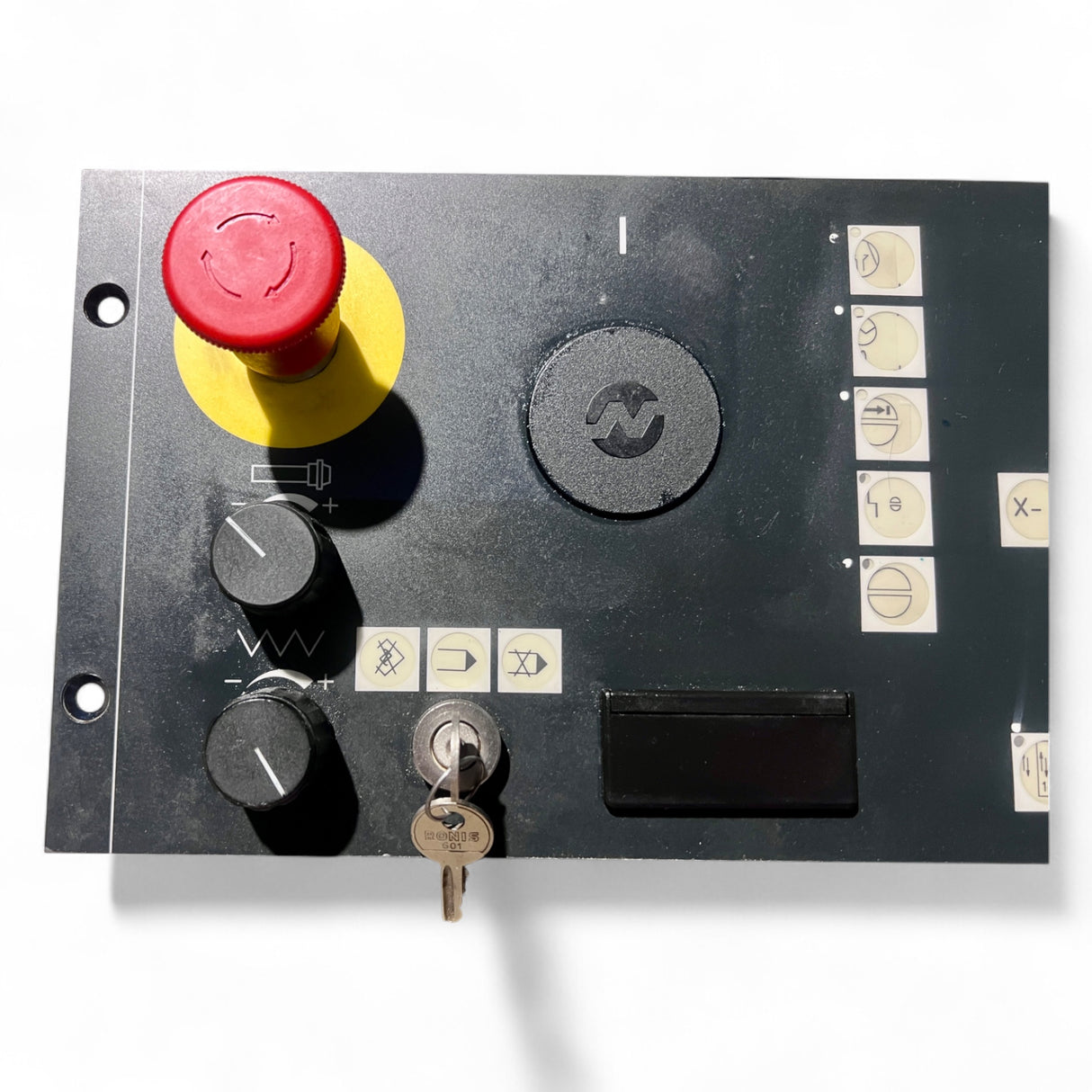 NUM 830M Operator Panel (Bedienfeld Kurzhubtastatur / Keyboard Panel) Original Ersatzteil für IMA CNC-Maschinen mit NUM 1060 Steuerung – Art.-Nr. 207202830M