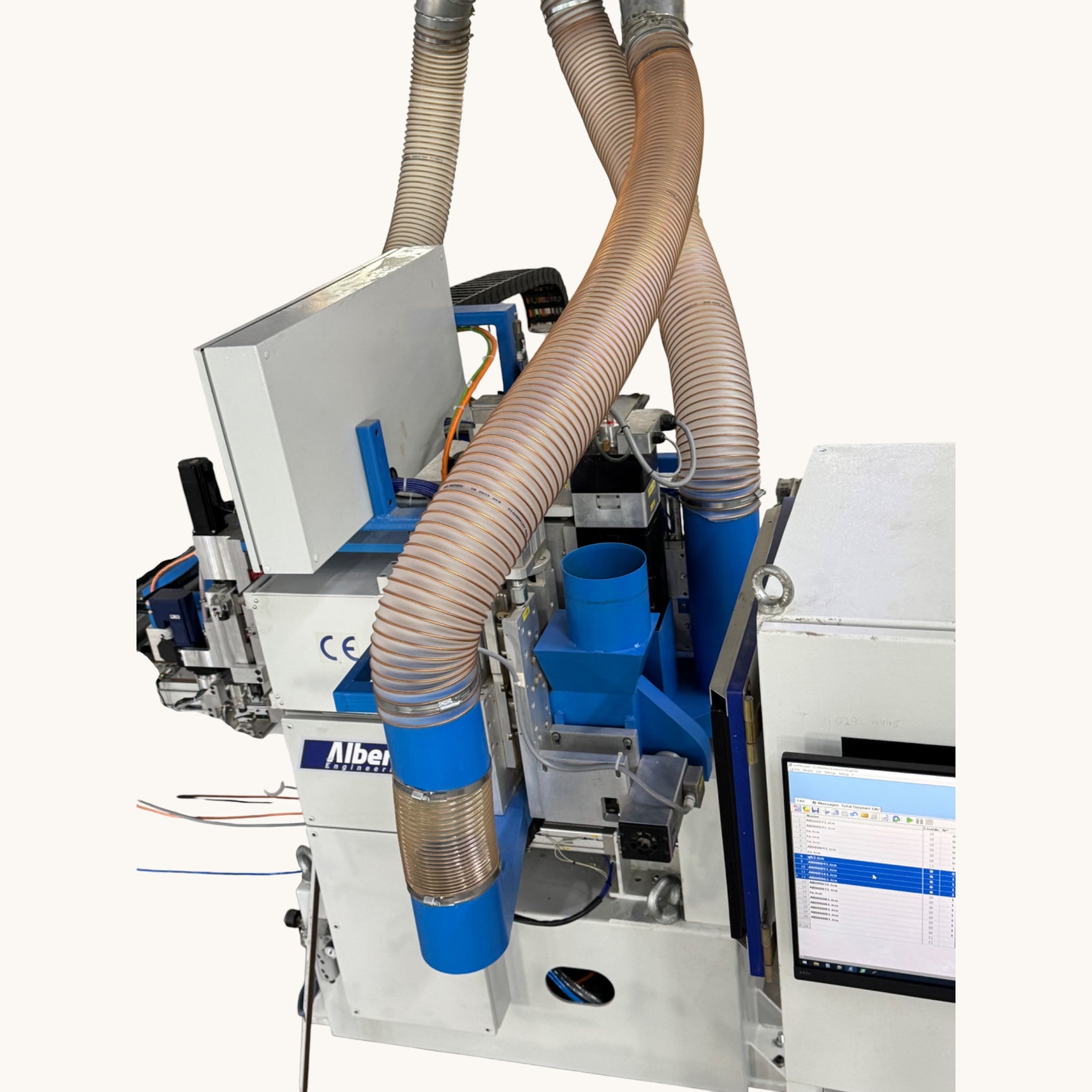 ALBERTI VECTOR CN CNC Vertikalbohrmaschine Fräsmaschine Dübeleintreibmaschine Beschlagsetzmaschine 6-seitig